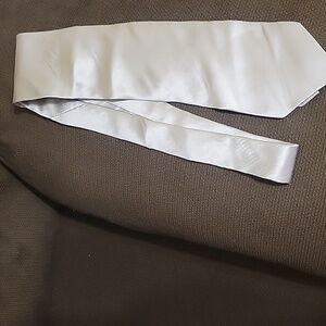 Puritan All Silk Hand Made Silver Stain Resistant Necktie